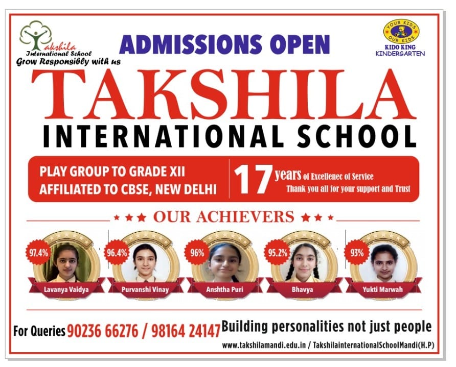 Takshila International School in Mandi Himachal Pradesh – Top CBSE ...